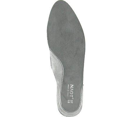 Naot Women's Prima Bella Footbed,Silver,37 M EU / 6 B(M) US