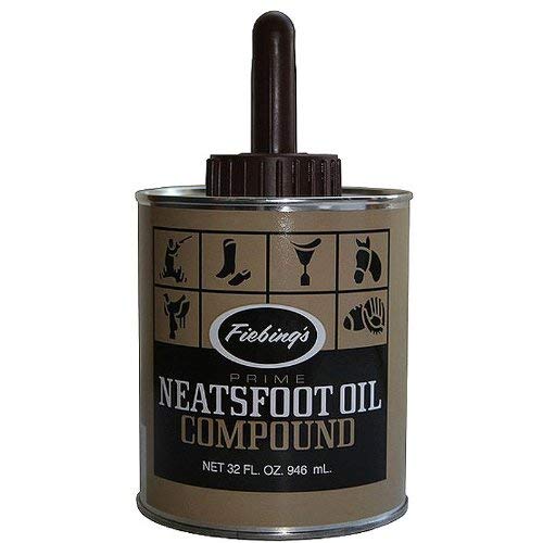 Fiebing's Prime Neatsfoot Compound Oilwith Applicator, 32 oz