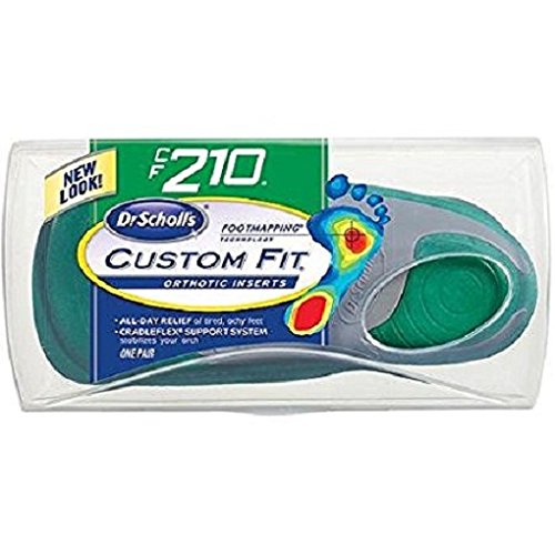 Dr. Scholl's Custom Fit Orthotics, CF210 Green Unisex