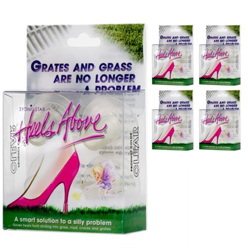 5 Boxes Heels Above High Heel Protectors- Clear