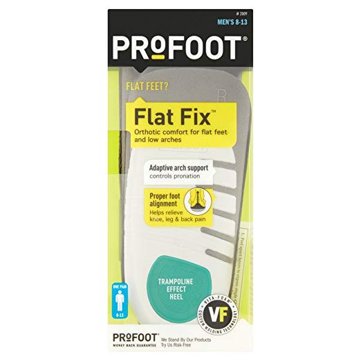 ProFoot Flat Fix Orthotic, Men's 8-13, 1 pair (Pack of 5)