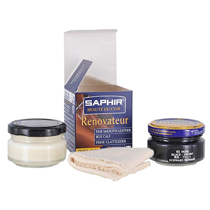 Saphir Renovateur 1.76 oz/Creme 50 Black Unisex Shoe Protector