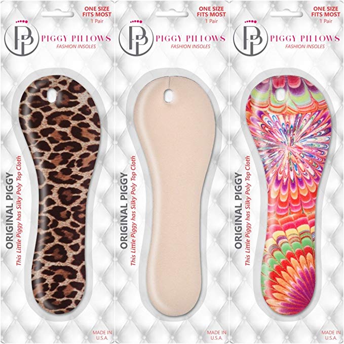 Piggy Pillows Sandal Insoles - Wild, Bare, Boho - Combo Pack