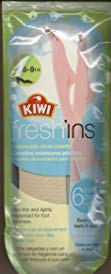 Kiwi Fresh'ins Women's Size 8 to 9.5 - One Pack with 6 Pairs of Inserts