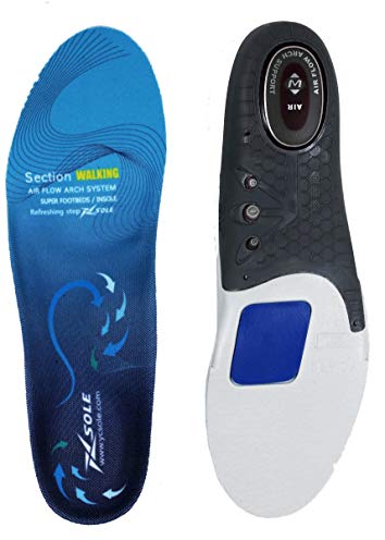 XSOLE Plantar Fasciitis Feet Insoles Arch Supports Orthotic Inserts Relieve Flat Feet, Arch Pain, Heel Pain and Ankle Pain