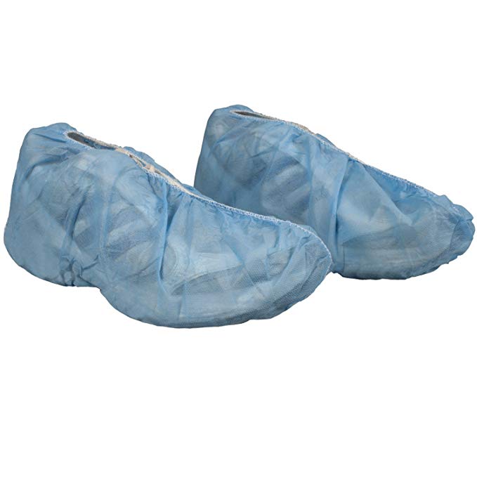 Disposable Polypropylene Shoe Covers Large 400 Pack