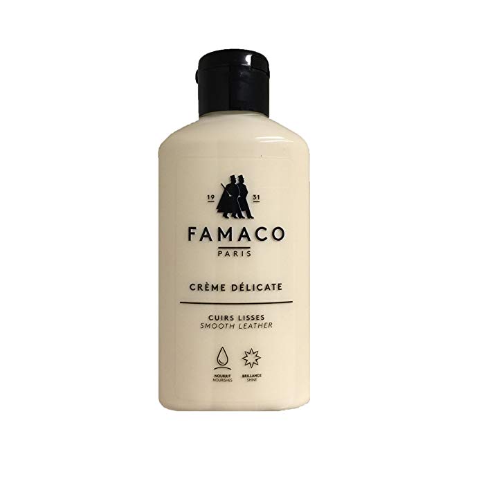 Famaco Creme Delicate -Smooth Leather Conditioner - 4.22 Oz