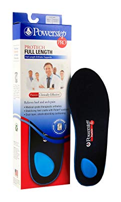 Protech Full Length Orthotic supports - Mens 9-9.5, Womens 11-11.5