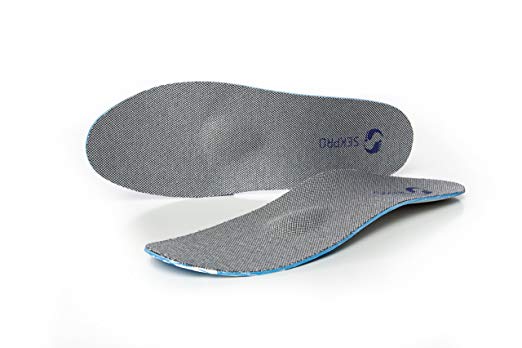 Professional Orthotic Shoe Insoles with Nano Silver Technology to Prevent Odor. Made by SEKPRO in Czech Republic