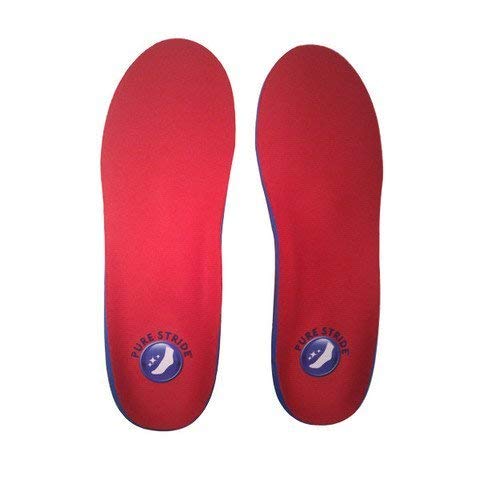 Full Length PURE STRIDE Orthotics MEN 5-5.5 / WOMEN 7-7.5 Professional Arch Supports