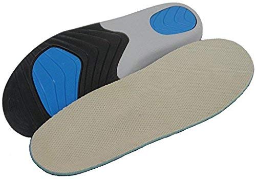 Optimal Full Orthotic Arch Support Motion Control Insole with Met Pad by Ciabatta's (Women's 7-8 / Men's 6-7)