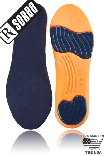 Rx Sorbo Sorbothane Ultra Work Sport Insole Female - 9 - 10 / Male - 6.5-7.5