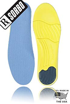 RxSorbo Sorbothane SorboAir Insoles, Female 6 - 7