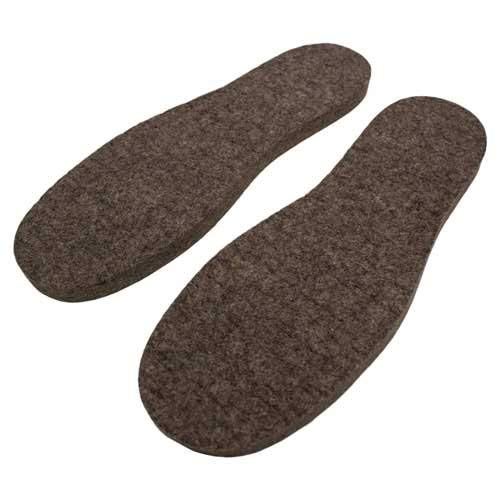 Felt Insoles Style 1327, Gray, Size 11