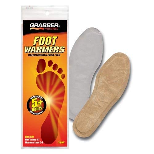 Grabber Warmers FWSMES Sm/med Foot Warm Insole (Pack of 30)