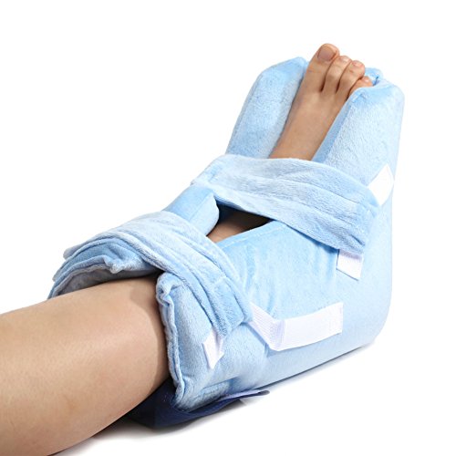 MediChoice Pressure-Relieving Heel Protector, Premium, With Gel Pack, Microfiber Fabric (Each of 1)