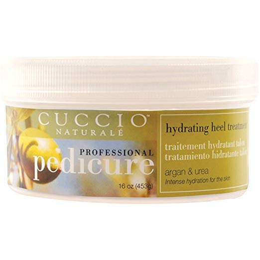 Cuccio Hydrating Heel Treatment with Argan Oil and Urea, 16 Ounce