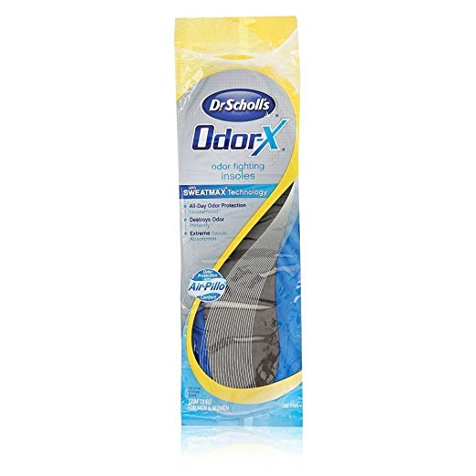 Dr. Scholl's Odor-X, Odor Fighting Insoles, Trim to Fit 1 pair (Pack of 6)