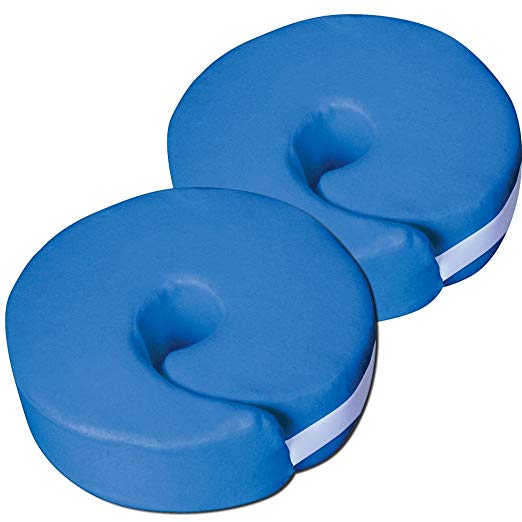 (Set/2) Foot Elevator Support Pillow Donut Style Cushions Neuralgia Relief +