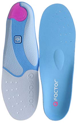 Spenco For Her Q Factor Cushion Arch Support Shoe Insole Designed for Women, Women's Size 7-8.5