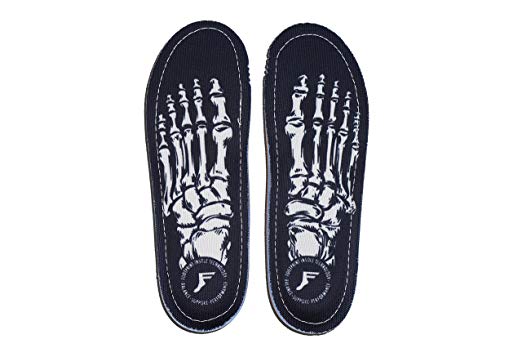 Footprint Insole Technology Kingfoam Orthotic Insoles Skeleton Black 10/10.5