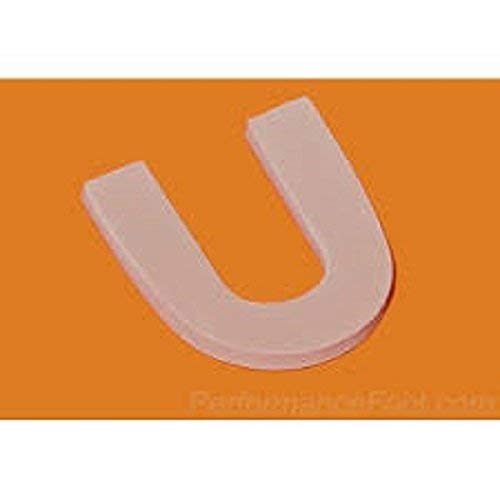 21319 Padding Horseshoe Felt Heel Spur White 1/4