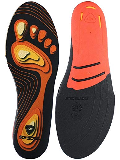 Sof Sole Insoles Unisex FIT Support Full-Length Foam Shoe Insert