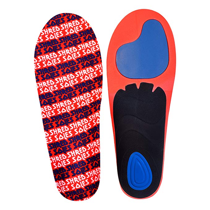 Shred Soles Snowboard Boot Insoles Maximum Performance and Comfort New 2018
