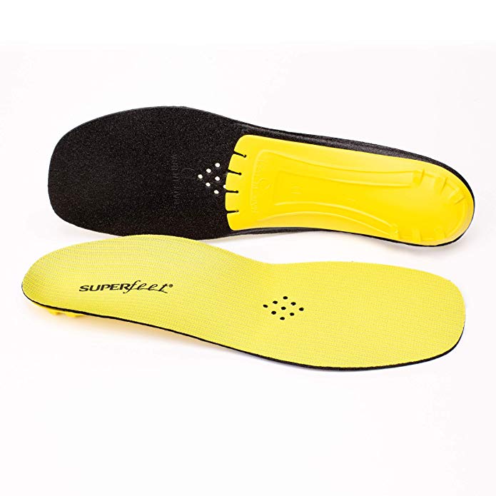 Superfeet YELLOW Control & Power Insoles